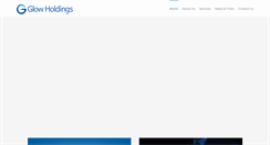 Desktop Screenshot of glowholdings.com